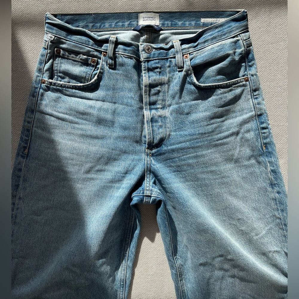 Citizens of Humanity Ayla Raw Hem Crop - Picture 7 of 10